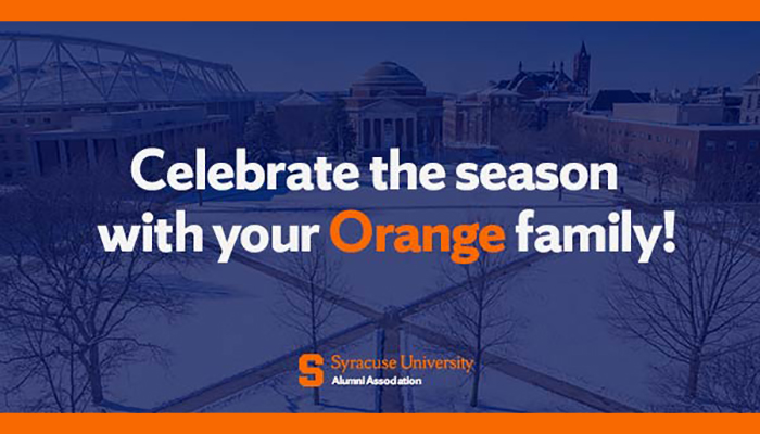 Celebrate the season with your Orange family