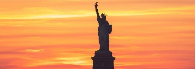 Statue of Liberty Orange 